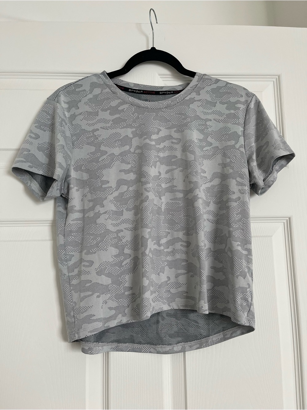Gray Camo Performance Tee - Spyder